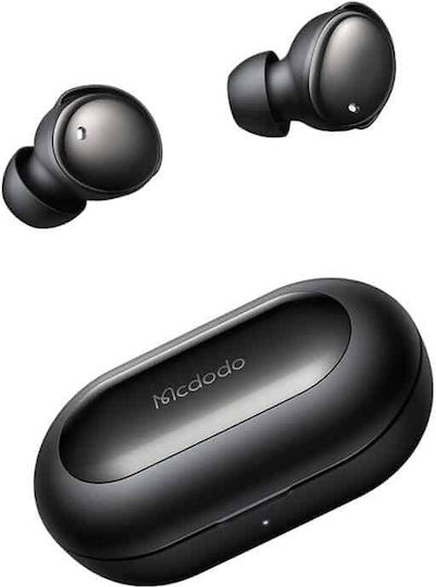 Mcdodo HP-4490 Goodnight Sleep In ear Bluetooth хендсфри Слушалки с Кутийка за Зареждане Черен