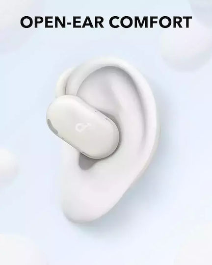 Soundcore by Anker V20i Open Ear Bluetooth Handsfree Earphones with Sweat Resistance and Charging Case White