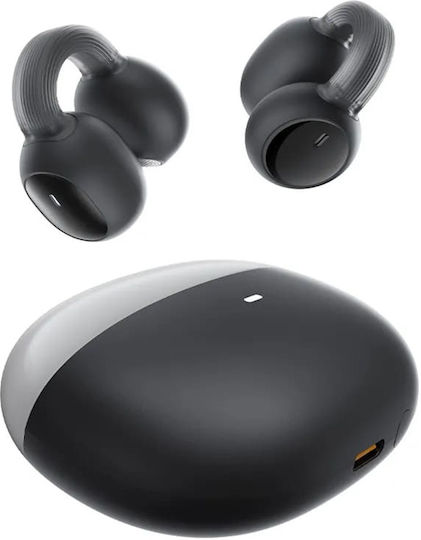 Baseus AirGo 1 Ring Offenes Ohr Bluetooth-Freisprecheinrichtung Kopfhörer mit Schweißresistenz und Ladeetui Weiß