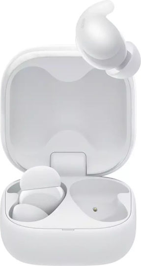 Sony LinkBuds Fit Bluetooth Handsfree Earphones with Sweat Resistance and Charging Case White