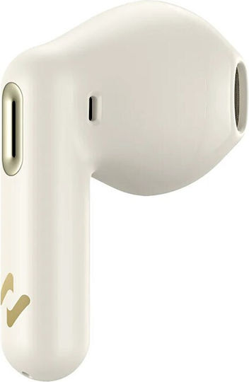 Havit TW905 Earbud Bluetooth Handsfree Ακουστικά με Θήκη Φόρτισης Μπεζ
