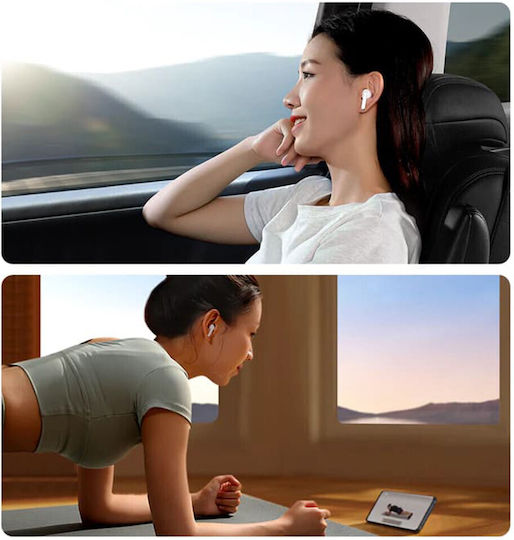 Joyroom JR-PB2 Earbud Bluetooth Handsfree Earphones with Sweat Resistance and Charging Case White