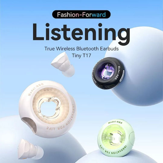 Vention T17 In-ear Bluetooth Handsfree Earphones with Sweat Resistance and Charging Case Pink