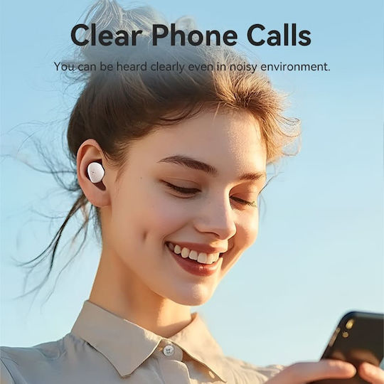 Vention T17 In-ear Bluetooth Handsfree Earphones with Sweat Resistance and Charging Case Pink