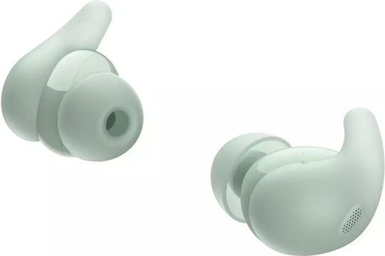 Sony LinkBuds Fit Bluetooth-Freisprecheinrichtung Kopfhörer mit Schweißresistenz und Ladeetui Grün