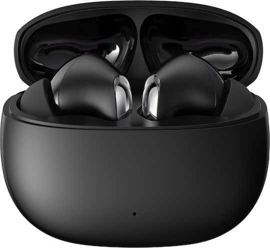 Joyroom JR-FN1 In-ear Bluetooth Handsfree Ακουστικά με Θήκη Φόρτισης Μαύρα