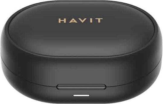 Havit TW950 In-ear Bluetooth Handsfree Căști cu Carcasă de Încărcare Negru