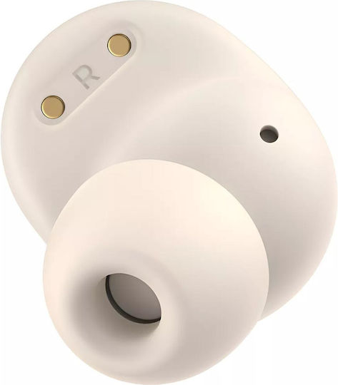 Havit TW969 Lite In-ear Bluetooth Handsfree Ακουστικά με Θήκη Φόρτισης Μπεζ
