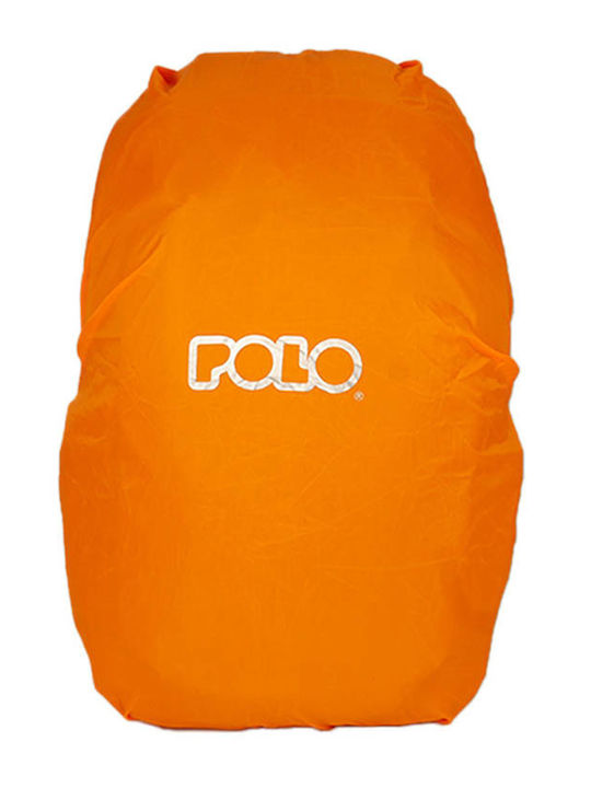 Polo Stric School Backpack Junior High-High School With Water Bottle Holder Black 25 Litre 31 x 20 x 49cm