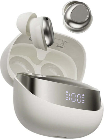 BlackView AirBuds 9 Bluetooth-Freisprecheinrichtung Kopfhörer mit Ladeetui Beige