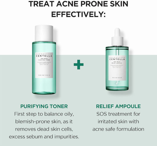 Skin1004 Madagascar Centella Tea-trica Υγρό Τόνωσης Προσώπου με Centella Asiatica & BHA 210ml