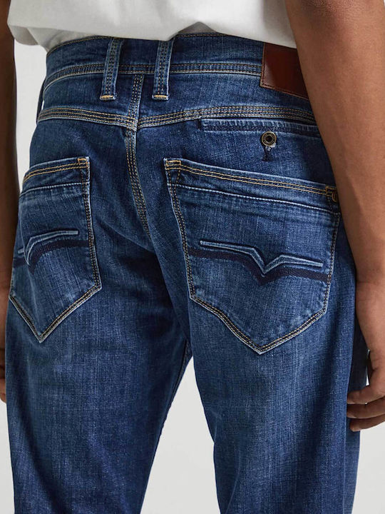 Spike 32 Ανδρικό Παντελόνι Τζιν Denim Blue