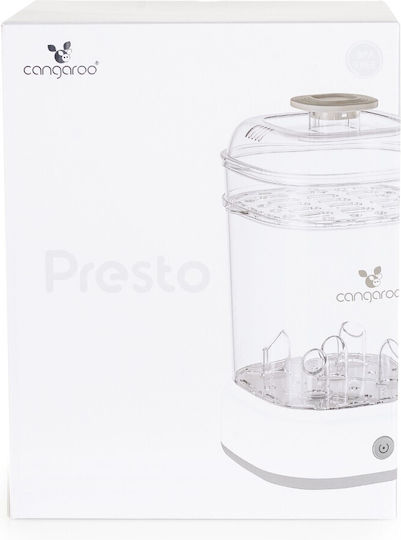 Cangaroo Presto Electric Baby Sterilizer for 5 Bottles Gray 109534