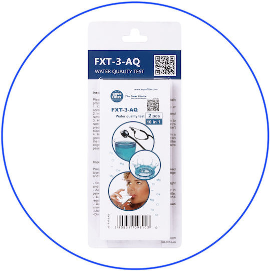 Aqua Filter Water Hardness Detection Test FXT-3-AQ
