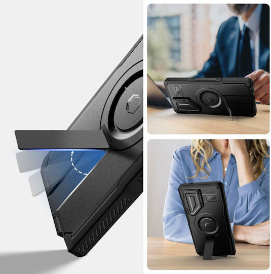 Tech-Protect С пълно покритие (360°) Aramid Fiber Черен (Galaxy S25 Ultra)