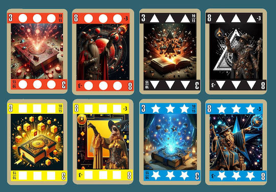 Brettspiel Spells & Wizards für 2-6 Spieler 7+ Jahre (EN) Snakes and Hawks