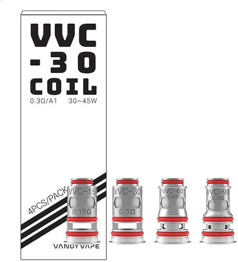 Vandy Vape Vvc Widerstand für Elektronische Zigaretten 0.30ohm (Dampfmethode) 1Stück