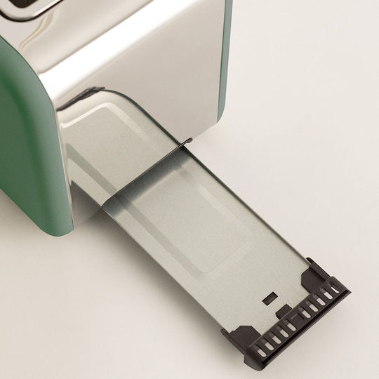 Create Retro XL Prăjitor de pâine 2 sloturi 850W Verde