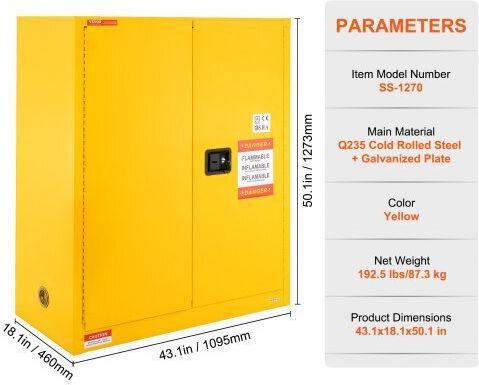 Vevor Industrial Facilities Accessories YRFBJ1104612TEO7KV0