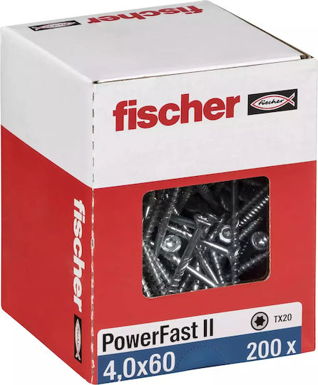 fischer Ούπα Μεταλλικό 4x60mm 200τμχ