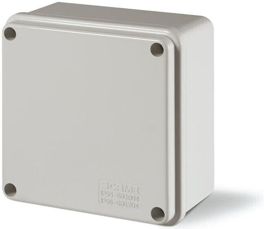 Scame Surface Mounted Electrical Box Branching IP56 in Gray Color
