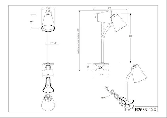 Trio Lighting Φωτιστικό LED Θερμό Λευκό