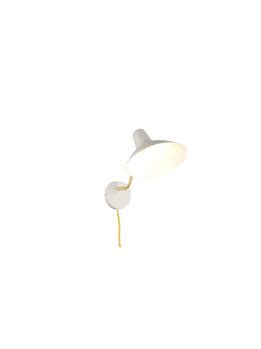 Trio Lighting Modern Leuchte Wand Steckdose mit Fassung E27 Gray 20cm