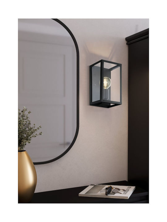 Eglo Loncino Lamp Wall Black 15x16cm Eglo Loncino Lamp Wall Black 15x16cm