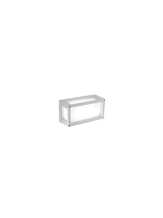Zafferano Wall-Mounted Outdoor Lighting LED 10W 3000K 12.2x25x9.5cm Zafferano Wall-Mounted Outdoor Lighting LED 10W 3000K 12.2x25x9.5cm