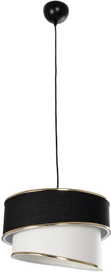 GloboStar Sonia Lustră Negru cu Dulie E27 30x30x24cm.