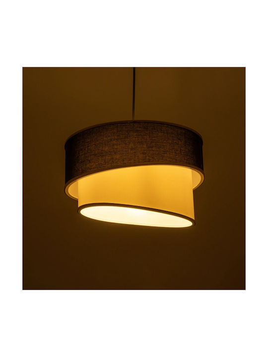 GloboStar Sonia Pendant Light Black with Socket E27 30x30x24cm