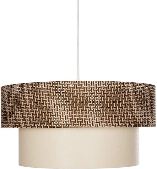 GloboStar Livi Lustră Bronz cu Dulie E27 38x38x95cm.