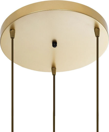 GloboStar Yasam Hängelampe Beige Boho mit Seil für Fassung E27 35x35x80cm.