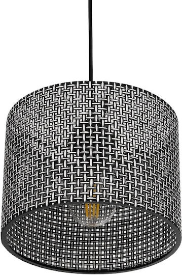 GloboStar Clairie Висящо Осветително Тяло Сив с Цокъл E27 22x22x93см.