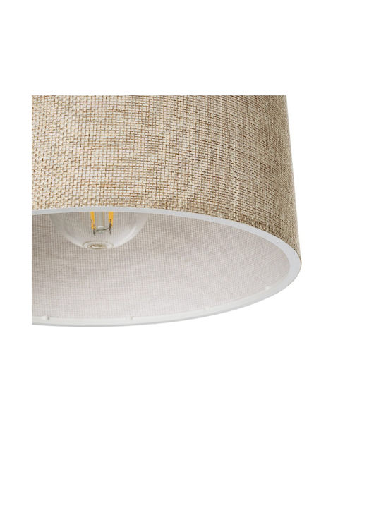 GloboStar Blaze Pendant Light Bronze with Socket E27 22x22x90cm