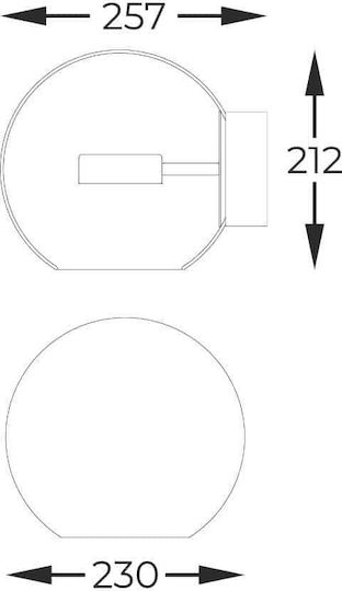 Zuma Line Lamp Wall LED Gold Zuma Line Lamp Wall LED Gold