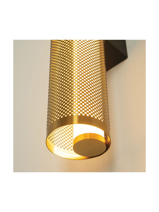 Zambelis Lights Leuchte Wand LED Schwarz 6x9x6cm Zambelis Lights Leuchte Wand LED Schwarz 6x9x6cm