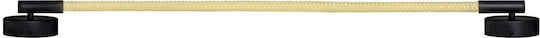 Active Jet Lamp Wall with Integrated LED and Warm White Light 105cm