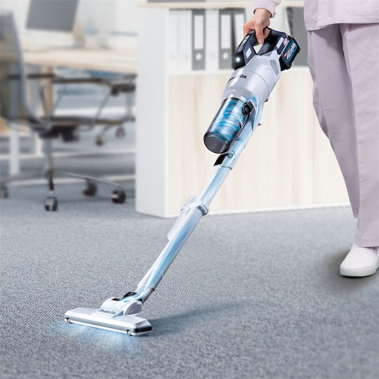 Makita Wiederaufladbar Stielstaubsauger 40V Weiß