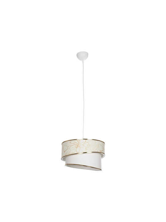 GloboStar Sonia Pendant Light with Gold Detail with Socket E27 30x30x90cm