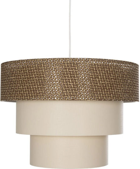GloboStar Level Pendant Light Bronze with Socket E27 38x38x95cm