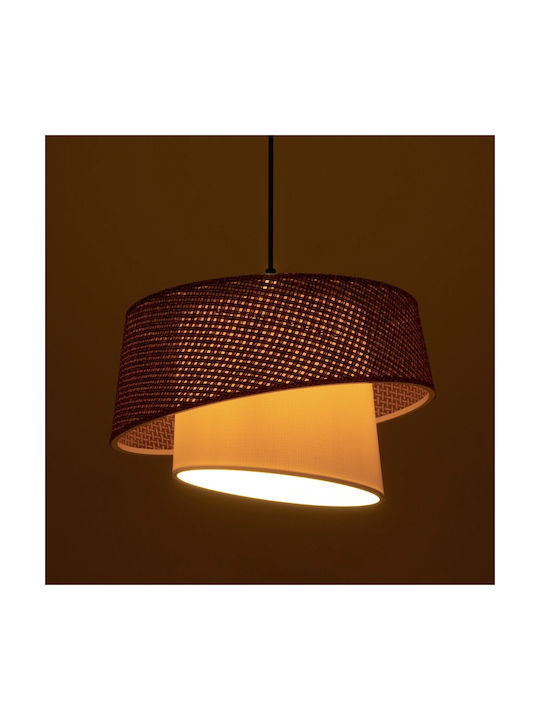 GloboStar Alina Pendant Light Gray with Socket E27 30x30x93cm