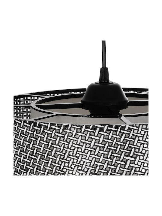 GloboStar Alina Pendant Light Gray with Socket E27 30x30x93cm