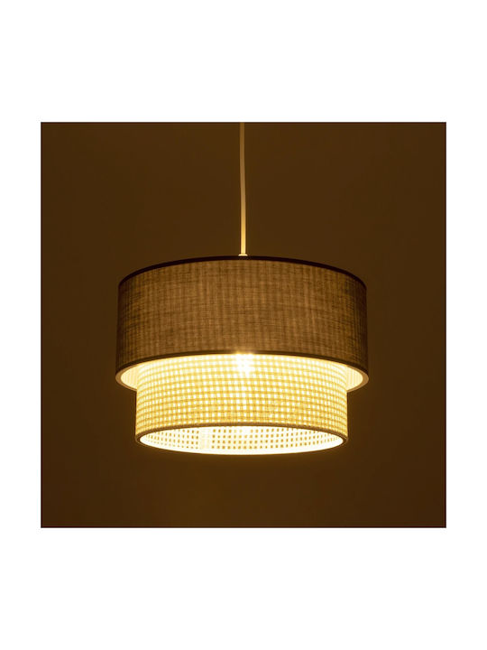 GloboStar Sissie Pendant Light Gray with Socket E27 30x30x93cm