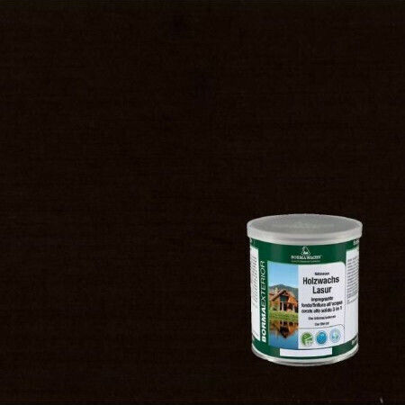 Borma Wachs Naturaqua Holz Lasur Wasser 146 Wenge Glanz 750ml