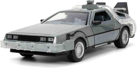 Jada Toys Back To The Future - Time Machine Model 1 Diecast Model (1/24) Vehicle Figure height 2.54cm at Scale 1:24
