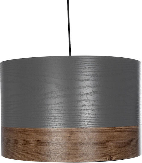 GloboStar Zyklus Κρεμαστό Φωτιστικό Γκρι με Ντουί E27 36x36x73εκ.