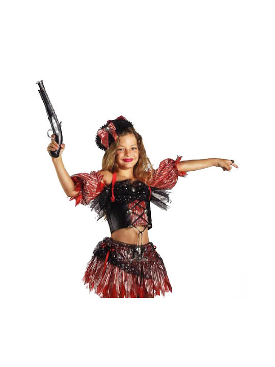 Kids Carnival Costume Pirate Red