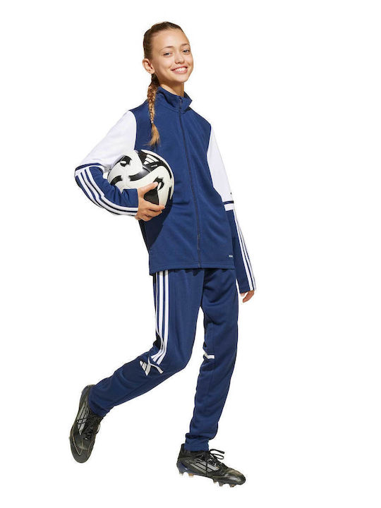 Athletic Kids Cardigan Blue SQUADRA
