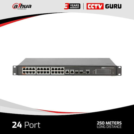 Dahua Switch pentru sisteme CCTV PFS4226-24ET-360-V3